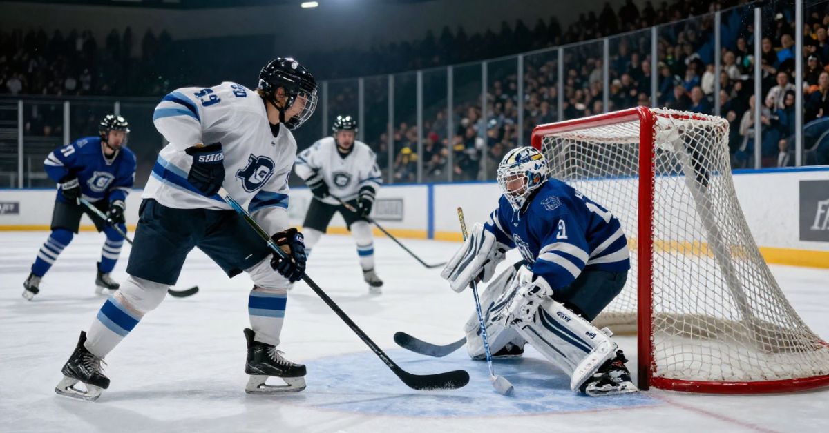 Myles Mint Pulls the Goalie